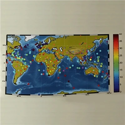 Mapa del radar marí